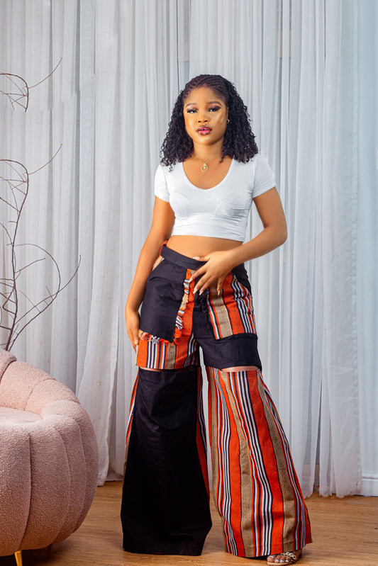 The Aso Oke Sierra Pant
