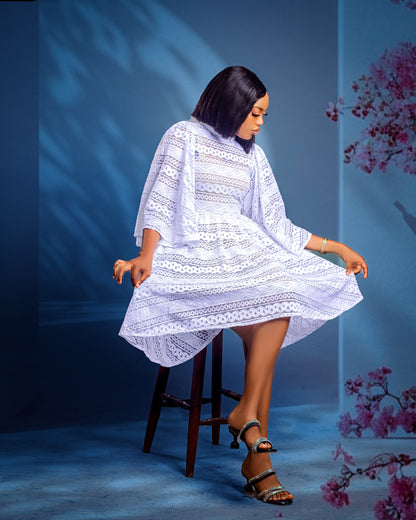 The Valencia Peplum Dress