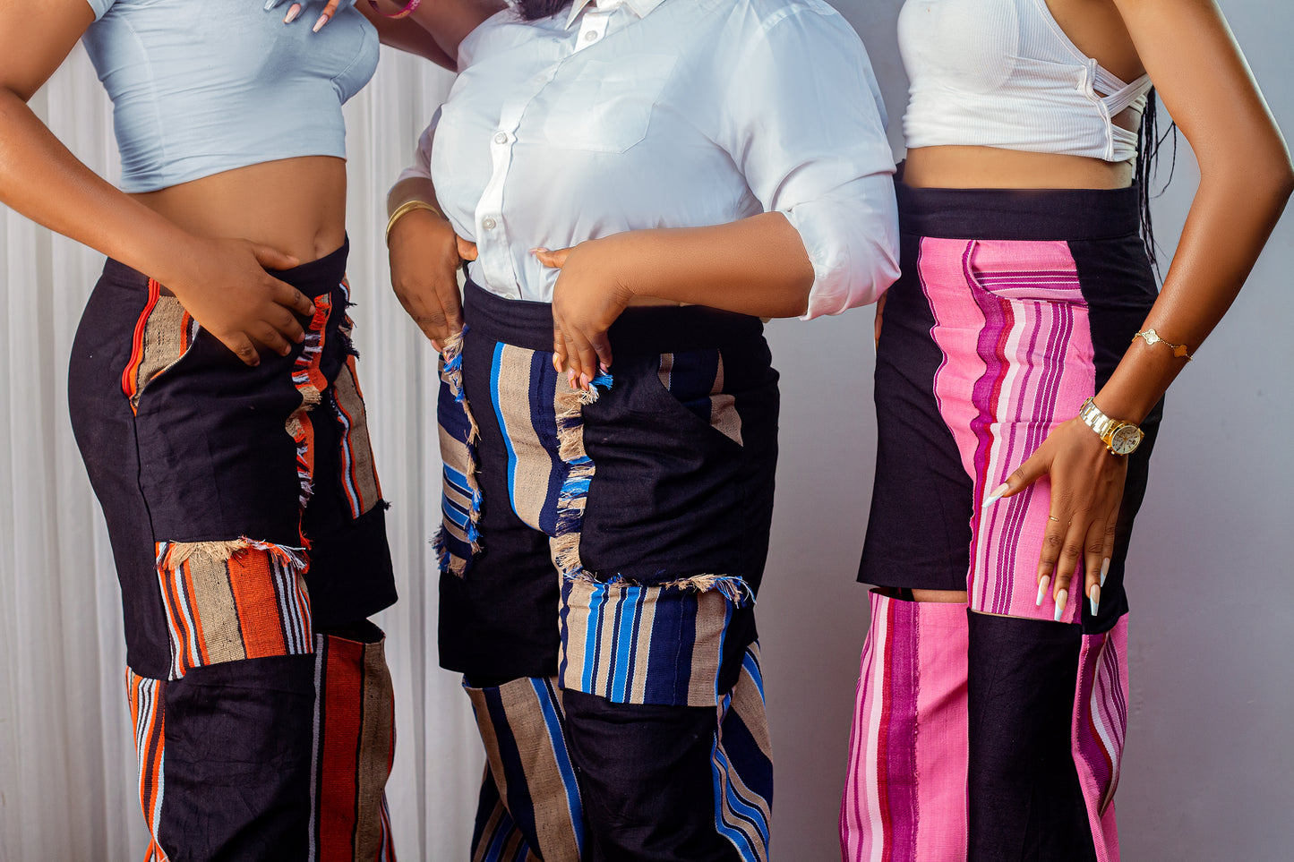 Orire Aso Oke Palazzo Pant