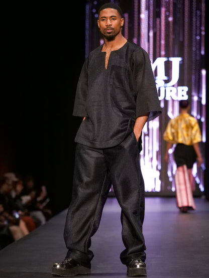 The Noir Sculpted Scuba Set