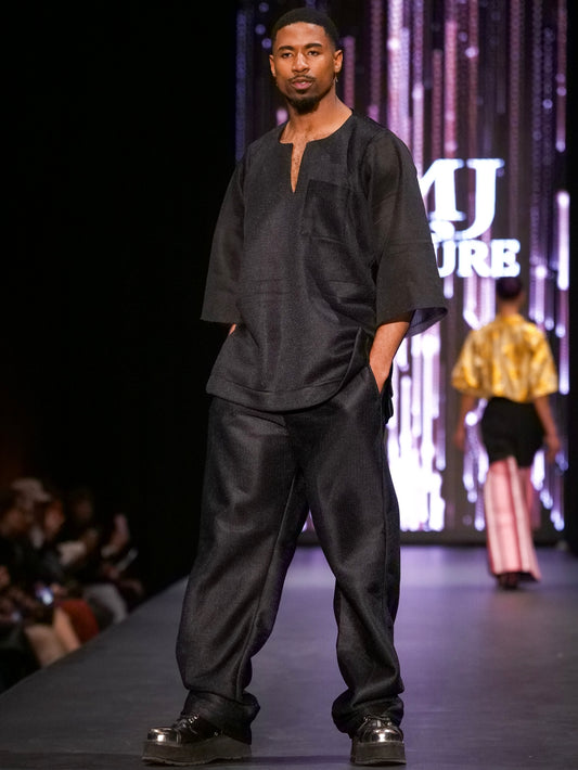 The Noir Sculpted Scuba Set