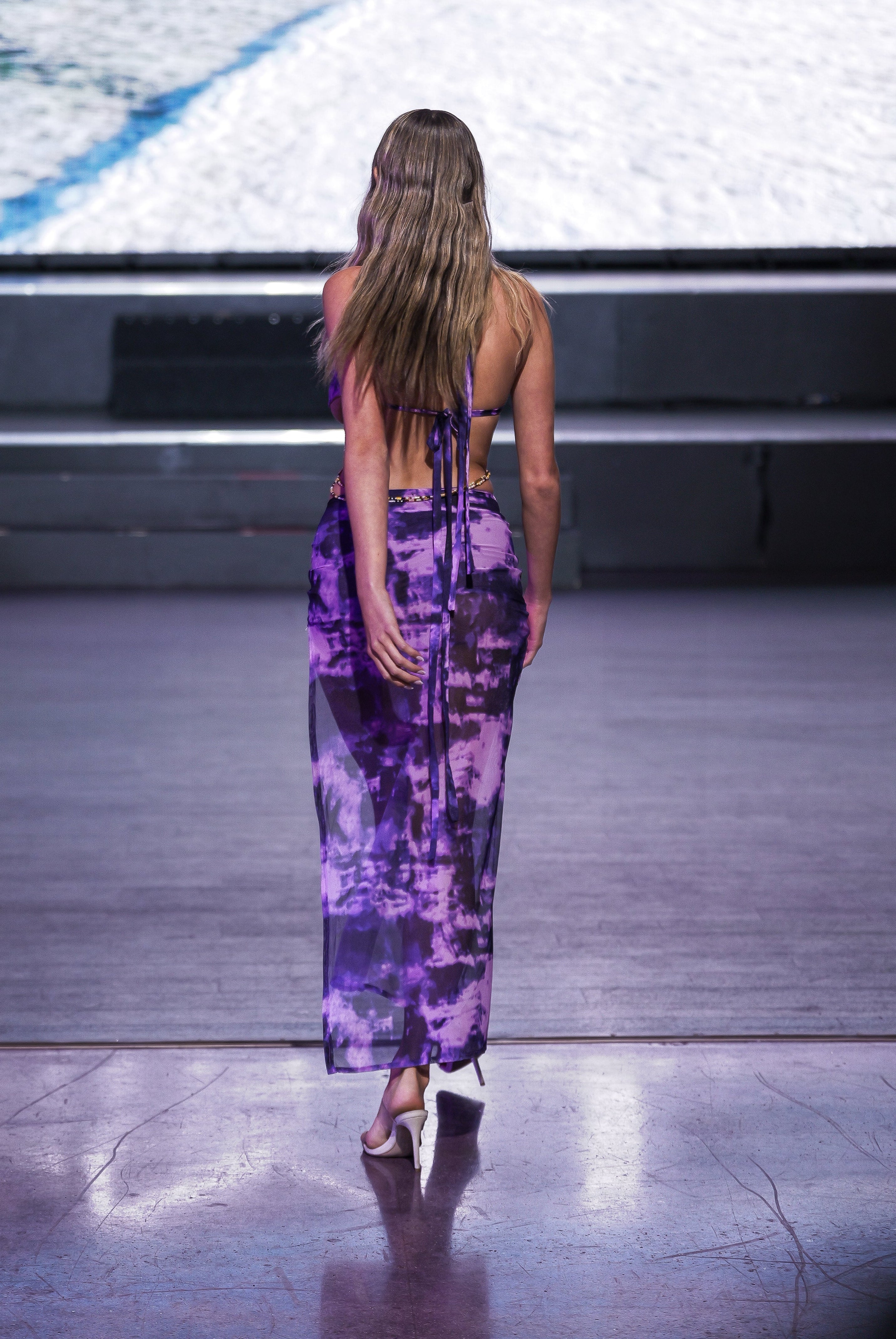 Amethyst Tide Gown