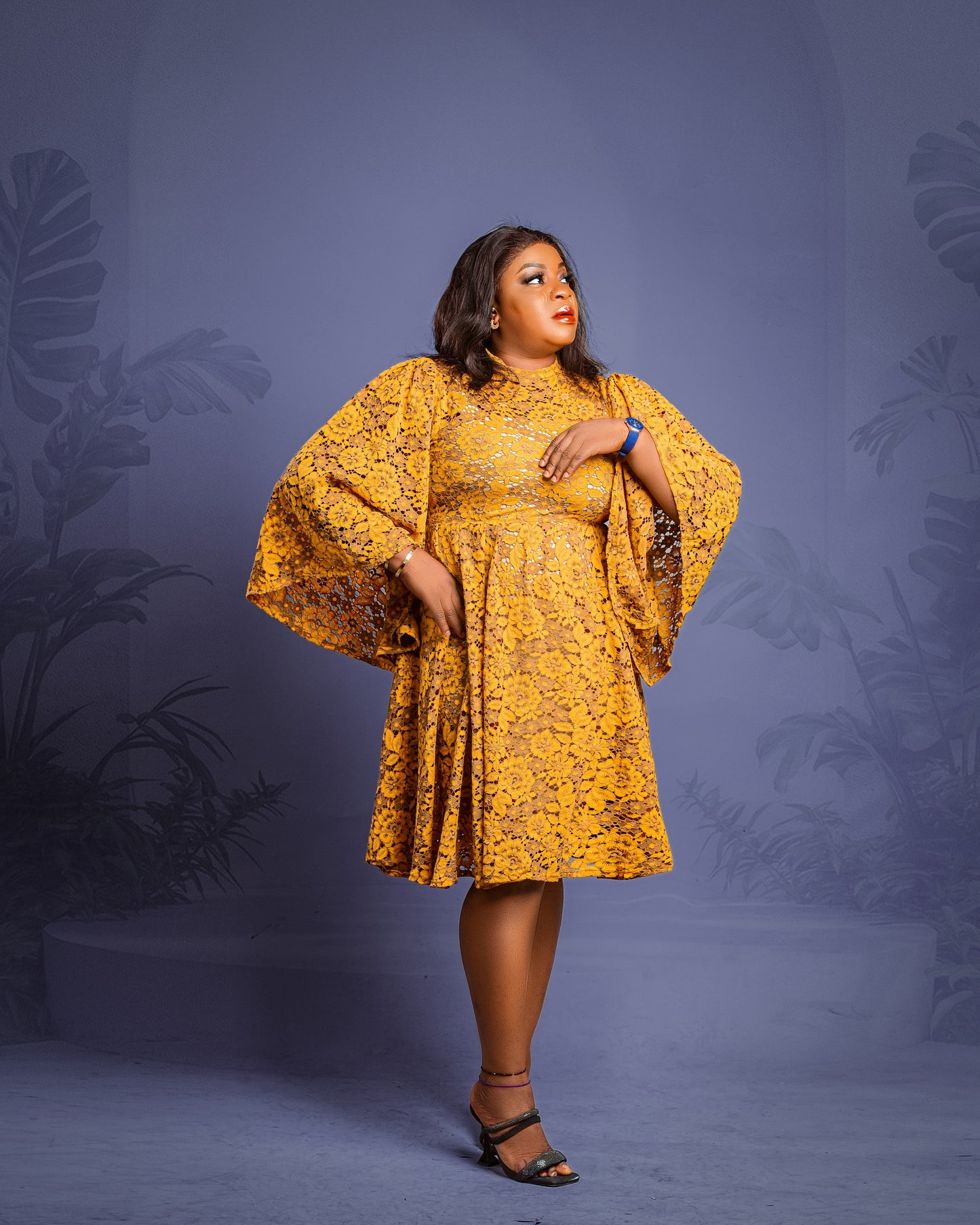 The Valencia Peplum Dress