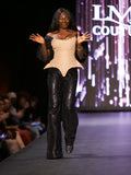 The Obsidian Aso Oke Corset Ensemble